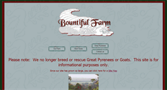 Desktop Screenshot of bountifulfarm.com
